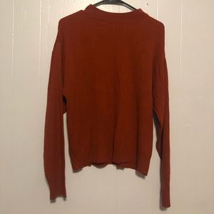 Orange Sag Harbor Sweater